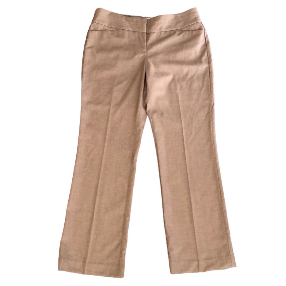 48) Ann Taylor Loft Tan Slacks, 4
